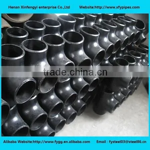 Seamless Butt Welded Tee Carbon Steel Pipe Fitting thumbnail-1