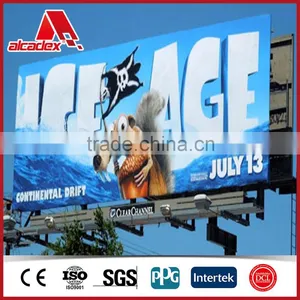Double Sides Color Coated Advertising Board Acp thumbnail-1