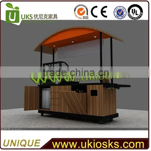Moibile Ourdoor Food Cart / Coffee Cart Design for Sale thumbnail-4