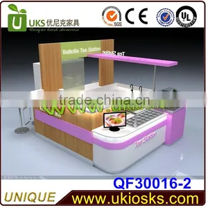 Hot Selling Bubble Tea Kiosk&mall Food Kiosk&mall Food Kiosk Design thumbnail-1