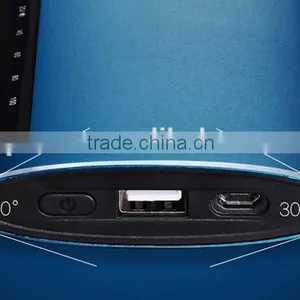 Metal Fashion OEM Customized Logo 12000mAh New Design Power Bank External Battery Charger Pack for IPhone, IPad, Samsung, thumbnail-2