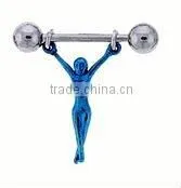 New Stainless Steel Nipple Rings Body Piercing Jewelry thumbnail-1