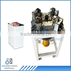 YGF180-2F Hydraulic Flanger Flanging Machine For Square Tin Can/Box Body Maker Machine 1-5L Square Tin Can Production Line thumbnail-1