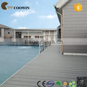 Seamless Interlocked Solid Recycled Preassemble Pvc Sport Floor Decking in Gray thumbnail-2