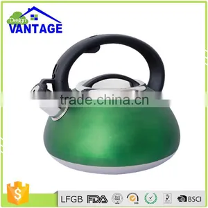 Single Bottom Non-electric Stainless Steel Induction Tea Pot Camping Tea Kettle thumbnail-1