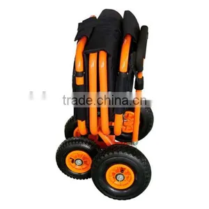 Easy to Fold Multipurpose Folding Wagon Shopping Cart thumbnail-4