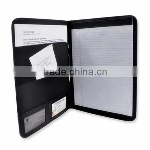 Wholesale 2016 New Custom Gift Business Folder A4 pu Leather Portfolio thumbnail-1