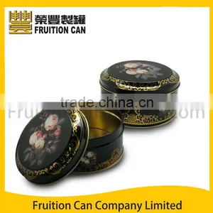 Round Tin With Slip Cover Lid thumbnail-1