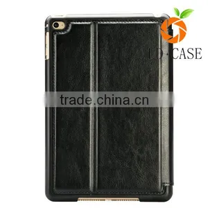 Business Style Leather Flip Cover Auto Wake/ Sleep Smart Case for Ipad Air thumbnail-1