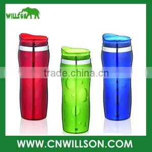 PVC Card Inserting Custom Plastic Tumbler thumbnail-1