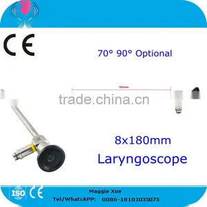 Surgical Equipment Rigid Laryngoscope Laryngendoscope Compatible Stryker Wolf Olympus ENT Endoscope for Throat thumbnail-1