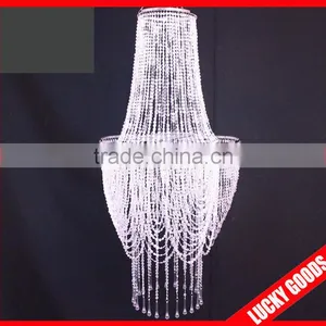 Elegant Wedding and Event Ceiling Decoration Crystal Chandelier for Sale thumbnail-3