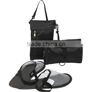 Zippered Fold Down Entry Luggage Trolley Bags thumbnail-4