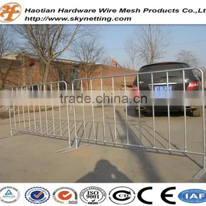 Hot Dipped Galvanized After Welding Temporary Fence Welded Pipe Crowd Control Barrier Queue Control Fence Panel thumbnail-4