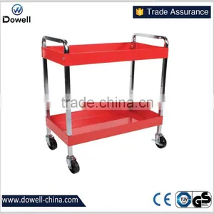 Multipurpose Service Cart TC4112 Capacity Service Cart 2-Tier Utility Cart thumbnail-1