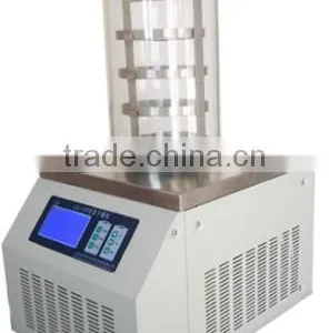 Laboratory Bench Top Stainless Steel Vacuum Freeze Dryer Lyophilizer for Sale thumbnail-3