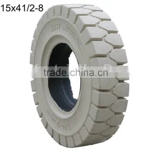 15x4 1/2 -8 Non Marking Solid Tyre, Forklift Tyre thumbnail-1