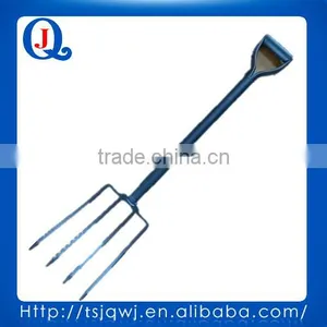 4 Tine Spading Fork Garden Digging Fork thumbnail-1