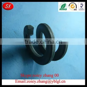 High Precisioon Blackening Aluminum Double Spring Washer thumbnail-2