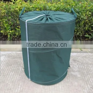 Pop up Waste Leaf Garden Bag Tool Bucket UV Resistant Easily Collapsible Both Indoors and Outdoors thumbnail-1