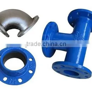 Iron Casting Tee With Loose Flange thumbnail-1