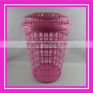 Custom Color Plastic Laundry Basket thumbnail-1