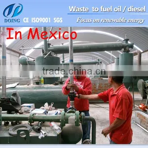 2014 Waste Tires to Oil Machine High Oil Outcome Rate! Carbon Black Upgraded thumbnail-1