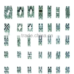 6063-T5 Aluminum Profiles for Constructing Greenhouse, Mill Finished thumbnail-1