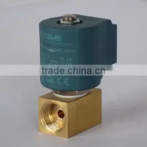 1/8" 1/4" Brass Vertical Steam Boiler 110V 220V Electric Valve ZCQ-20B-29 thumbnail-3