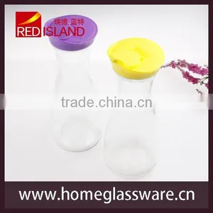 GLASS WATER BOTTLE DRINK CONTAINER thumbnail-2