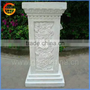 Popular Designs Fiberstone Column Corner Flower Stand thumbnail-6