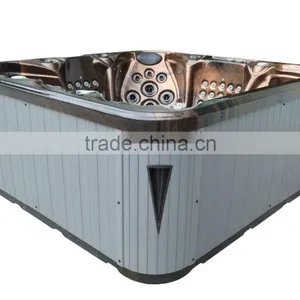 CE ISO Shenzhen Balboa Lucite Acrylic Shell Wholesale Massage Fiberglass Shell Outdoor Spa Hot Tub thumbnail-3