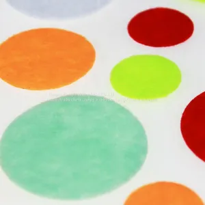 Colorful Felt Circle Sticker thumbnail-2