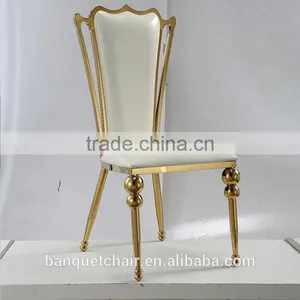 New Modern Stainless Steel Dining Chair for Sale thumbnail-6