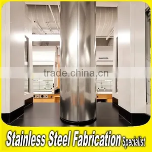 Building Interior Structural Stainless Steel Decorative Metal Columns thumbnail-4