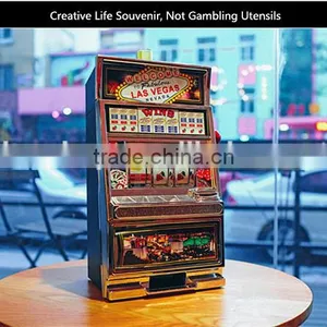 Creative Slot Machine Design Funny Money Box, Household Lucky Slot Machine Decorative Gift Piggy Bank For Wholesale thumbnail-1