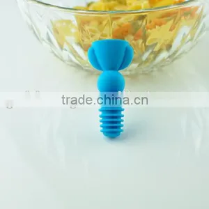 Factory Price for Best Sellibng Silicone Fancy Wine Bottle Stopper thumbnail-1