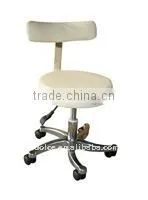 Potable Movable Ottoman Stool Chair With Wheels Used Salon Furniture DS-HST01 thumbnail-1