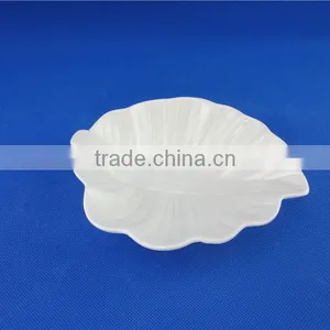 Ceramic Leaf Shape Popcorn Bowl thumbnail-2