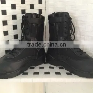 Hot Sale Leather Army Boot for Saudi Arabia thumbnail-2