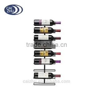 Wall Mount Wine Rack Holder Storage Holds 9 Bottles thumbnail-1