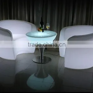 Comfortable Glowing Cup Shape Chair With Led Light thumbnail-3