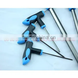 9pcs/set Ball Type Allen Hex Key Wrench Spanner Set Hexagon Wrench Set T Type thumbnail-3