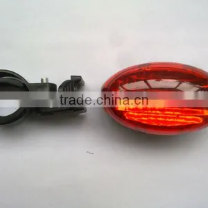 IC Controlled 3 Functons Super Bright Led Safety Bicycle Light With Seat Post Mounting Clip thumbnail-1