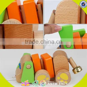Wholesale Wooden Drag Kids Toys Most Popular Wooden Drag Kids Toys Funny Wooden Drag Kids Toys W05B103 thumbnail-6