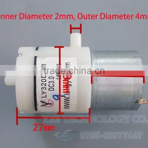 6V Micro Vacuum Pump/Breast Pump/Medical Pump With Low Vocie 3Pcs/Lot thumbnail-1