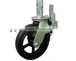 Rubber Ajustable Castor Wheel For Scaffolding thumbnail-1
