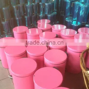 Multicolors Painted Stainless Steel Dustbin/trashcan With Good Quality thumbnail-2