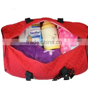 Beautiful Bow Mommy Tote Bag Mommy Duffel Bag thumbnail-3