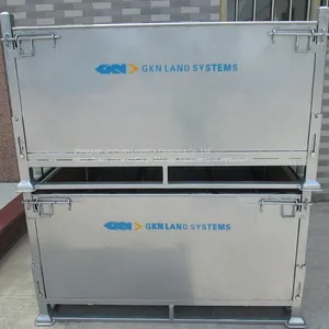 Foldable Solid Steel Container For Warehouse And Workshop thumbnail-1